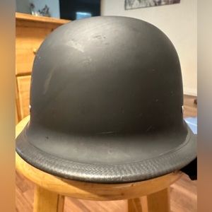 DAYTONA D.O.T. GERMAN MOTORCYCLE HELMET, DULL BLACK Size Large